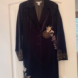 Cabi Velvet Coat
